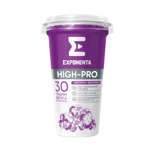 Exponenta Hi-Pro черника-земляника 250гр