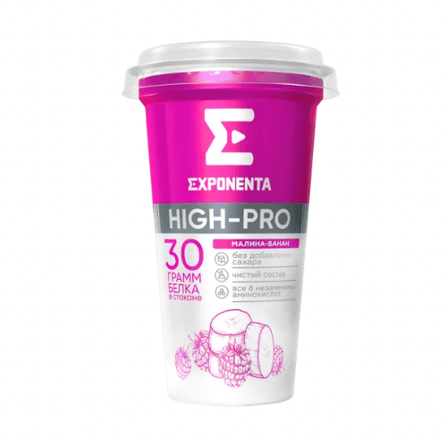 Exponenta Hi-Pro малина-банан 250гр